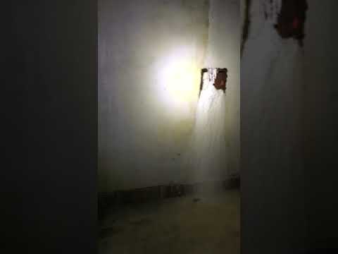 Treppenaufgang vom Bunker zu Görings Haus am Obersalzberg.