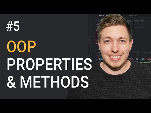 5 Properties And Methods In OOP PHP | Object Oriented PHP Tutorial For Beginners | mmtuts