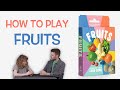 Fruits: A Farm-to-Table Card Game by comedian Jo Firestone and writer Josh Knapp Video