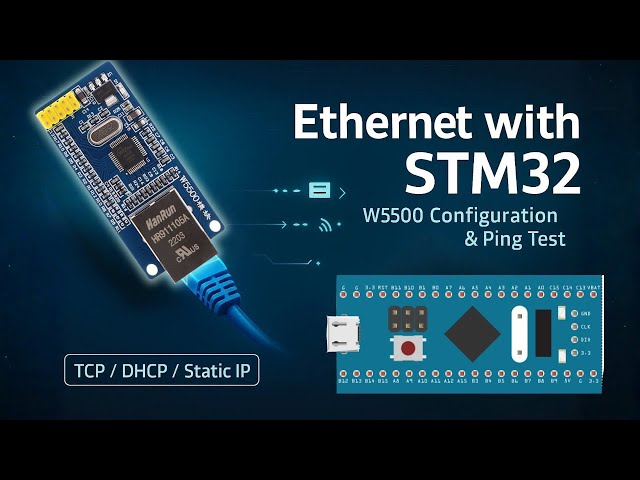 Vídeo relacionado con ARCELI W5500 Módulo de Red Ethernet Hardware TCP/IP 51 / STM32 Programa de microcontrolador sobre W5100