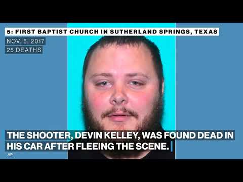 Deadliest mass shootings in recent US history