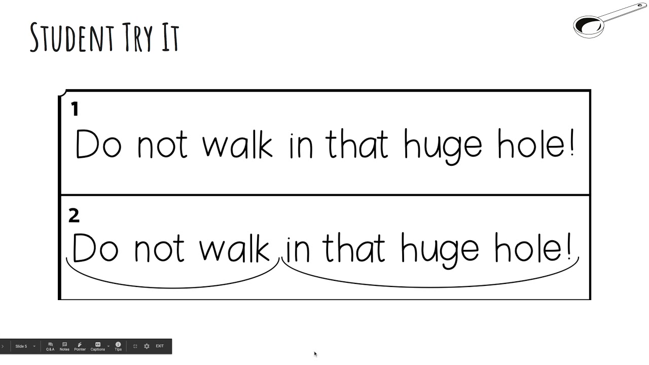 Scoop and Phrase - Reading Strategy