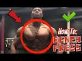 HOW TO BARBELL BENCH PRESS to GROW MASS on the CHEST !!! | DO’s & DON’Ts | Xavier Thompson