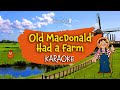 Old MacDonald Had a Farm | Karaoke with Lyrics for kids