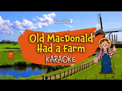Old MacDonald Had a Farm | Karaoke with Lyrics