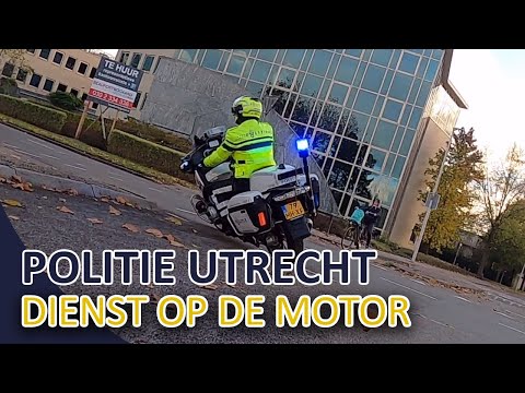 Politie | Middagdienst op de motor | Diefstal | Mishandeling | Rijden zonder rijbewijs | Utrecht