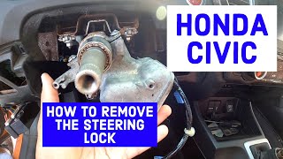 2014 Honda Civic Steering Lock Removal