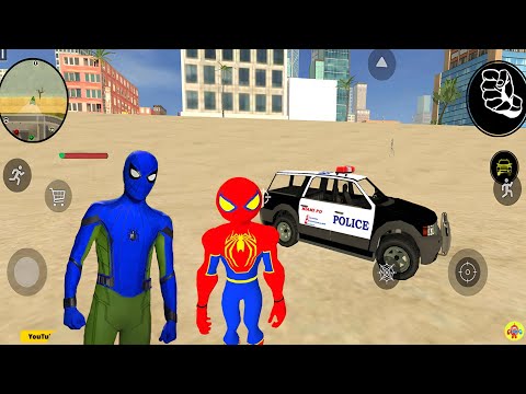 Süper Kahraman Çöp Adam - EPIC Amazing Spider Stickman Rope Hero 2 #17 - Android Gameplay