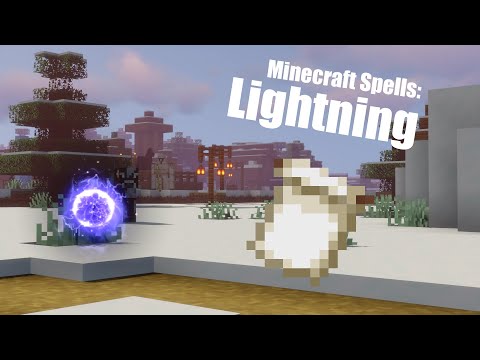Minecraft Spells: Lightning (1.16)