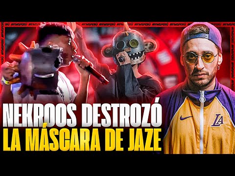 LE ARRANCÓ LA MÁSCARA A TOY LOKAZO 🎭 BLON REACCIONA A JAZE VS NEKROOS | FMS PERÚ