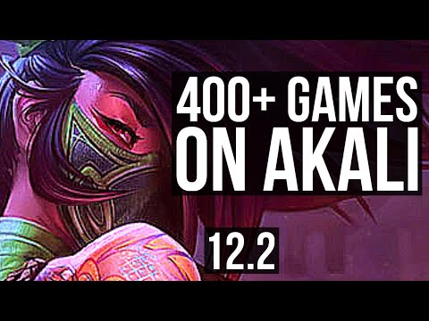 AKALI & Senna vs EZ & Yuumi (ADC) (DEFEAT) | 7 solo kills, Rank 7 Akali | BR Challenger | 12.2