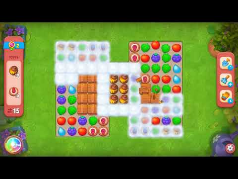 Gardenscapes level 10995 No Boosters Gameplay