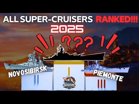 All Super Cruisers RANKED: Which is Most BROKEN? (2025)