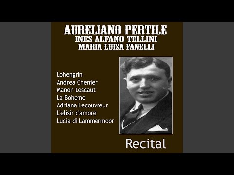 Andrea Chenier : Un dì all'azzurro spazio