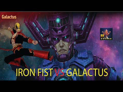 IRON FIST VS GALACTUS | IRON FIST GBR | MARVEL FUTURE FIGHT IRON FIST