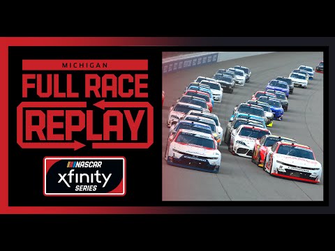 NASCAR ファイヤーキーパーズカジノ400（ミシガン・インターナショナル・スピードウェイ）Xfinityクラスのフルレース動画