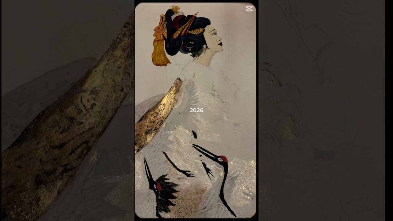 2026.謹賀新年🎍今年も宜しくお願い申し上げます✨✨『KHAOS』がなんと美術の窓1月号掲載されました！近代美術展示会入選作品で紹介されてます✨YOKO CHANNEL /美容とアートチャンネル