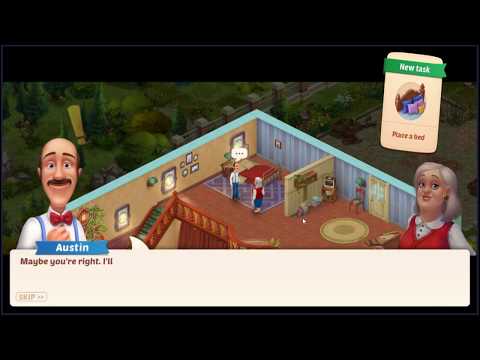 Homescapes Gameplay Story Playthrough Day 43 🏠 (Wing 2) | SKILLGAMING ✔️