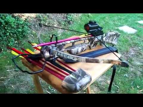 Armbrust Crossbow Jaguar Recurve 175 lbs Freie Waffen ab 18 J.  im Outdoor-TEST