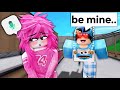 VOICE TROLLING As A GIRL On VALENTINES MM2