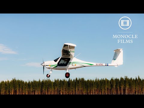 Inside Sweden’s electric flight school
