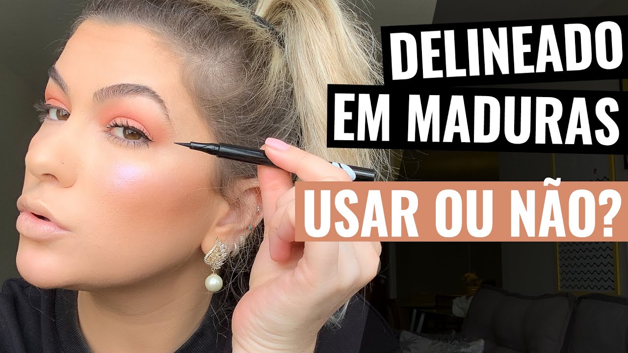COMO FAZER DELINEADO EM PÁLPEBRA FLÁCIDA POR ALICE SALAZAR