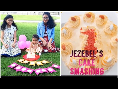 Jezebel's cake smashing / How to make a cake for cake smashing