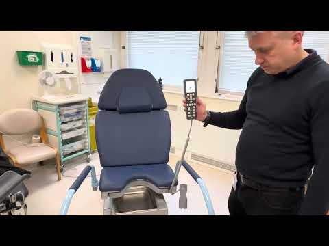 Schmitz Medi-matic 115.9 Patient Chair from Ocean Med - Gynaecology Set Up Training