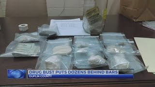 Dozens arrested in Duplin Co. drug sting