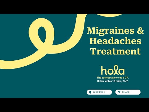 Migraines & Headaches l Hola Health, Telehealth 24/7