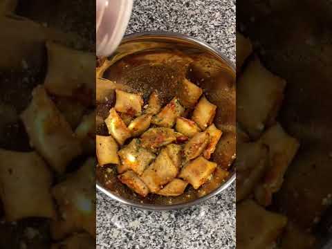 making next level pizza rolls