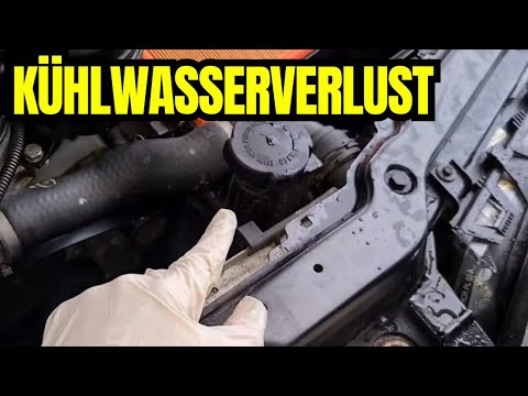 Kühlwasserverlust im Motorraum finden | Auto verliert Wasser | Kühler undicht?