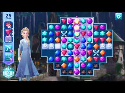 Disney Frozen Adventures Level 82 - NO BOOSTERS ❄️👸⛄ | SKILLGAMING ✔️