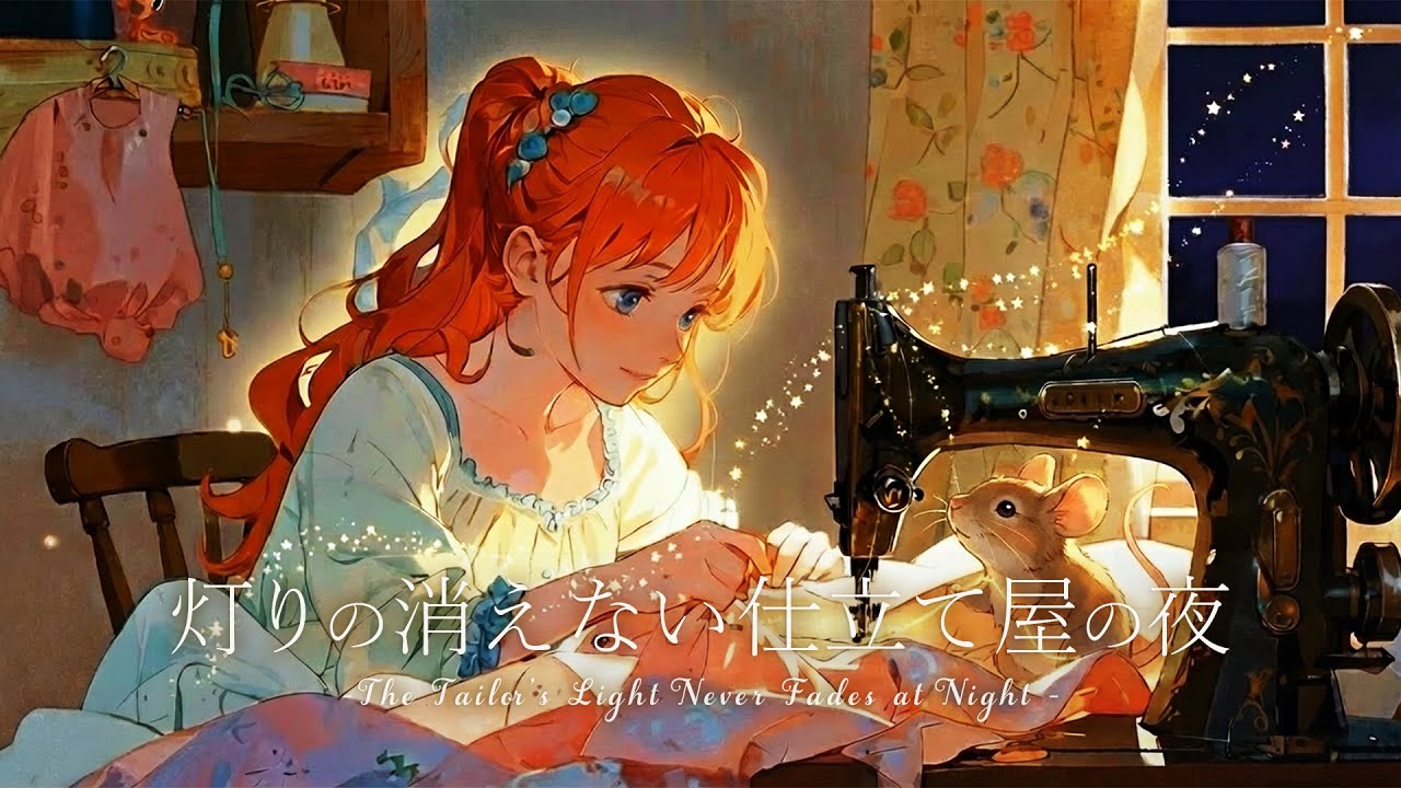 【作業用BGM】心を落ち着かせる童話BGM / 灯りの消えない仕立て屋の夜 - The Tailor’s Light Never Fades at Night -