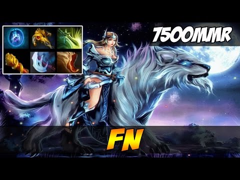 fn 7500 MMR Plays Mirana Vol 1 - Dota 2
