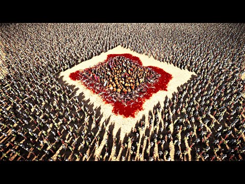 Super Spartans Got Surrounded By Footman | Ultimate Epic Battle Simulator 2 | UEBS2