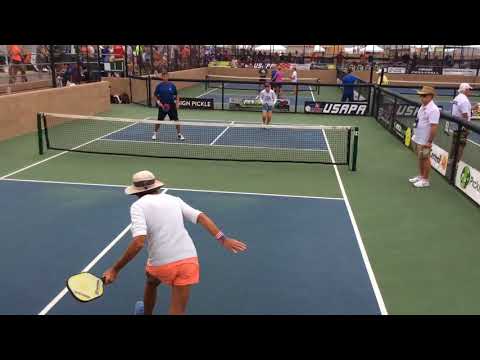 2017 USAPA National Championships - Mixed Doubles 60+ 4.0 - GOLD MEDAL MATCH