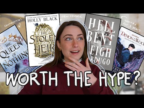 i read 4 hyped new books to tell you if they are worth it *no spoilers*