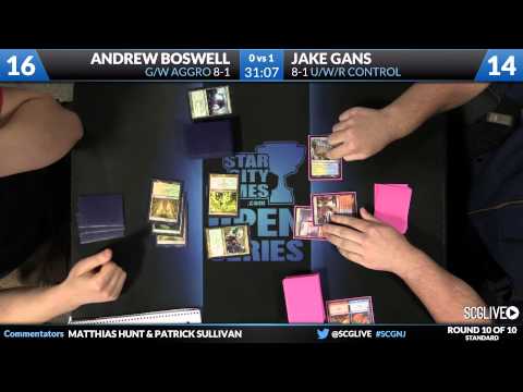 SCGNJ - Standard - Round 10 - Andrew Boswell vs Jake Gans