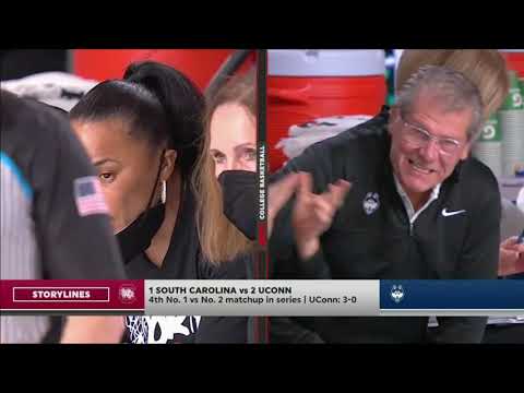 2021/11/22 - #1 South Carolina vs #2 UConn