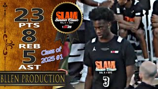 [高光] #1 AJ Dybantsa vs #8 Nate Ament (MVP)