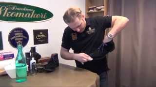 Vinterpreparation av skinn- och mockaskor