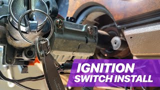 How To Install an Ignition Switch on an Old Ford | 88 Ranger
