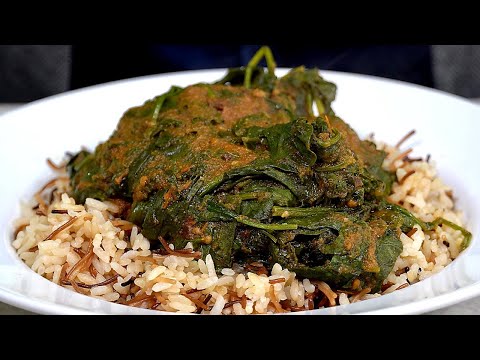 Vegan Egyptian Spinach with Tomato Sauce | Healthy & Delicious | The Egyptian Cook