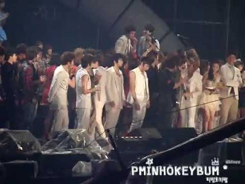 [FANCAM] 100522 CNBLUE @ Dream Concert  Ending