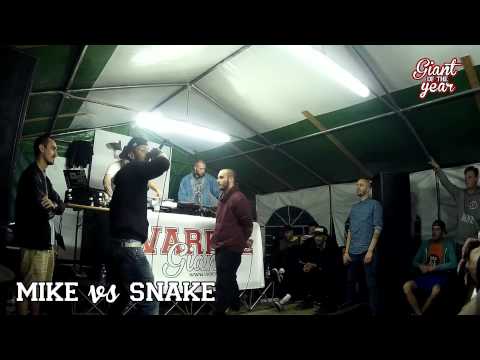 Giant Of The Year 2015 | Ottavi di Finale: Mike Vs Snake