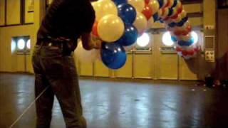 How to make a balloon arch