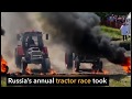 Russia S Annual Tractor Race