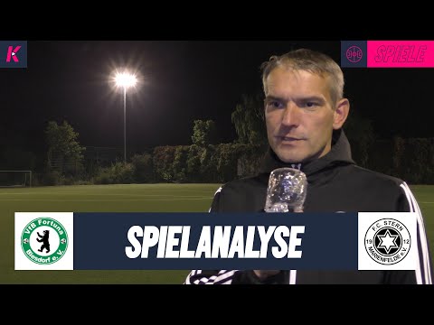 Die Spielanalyse | VfB Fortuna Biesdorf – FC Stern Marienfelde (Berlin-Liga)