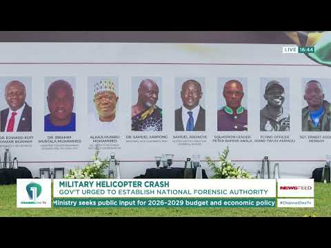 Military Crash Probe Sparks Demand for Creation of  National Forensic Authority